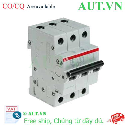Ảnh của Aptomat cài ABB 2CDS213001R0164 3P, 16A, 6kA