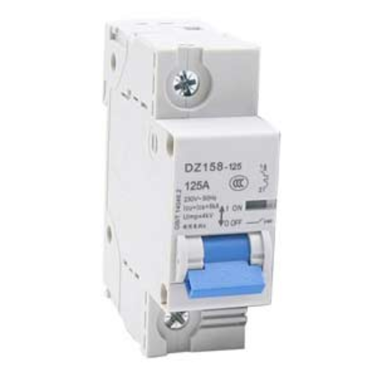 Ảnh của Át tô mát 1 pha DZ158-125 1P 125A 6kA CHINT giá ưu đãi