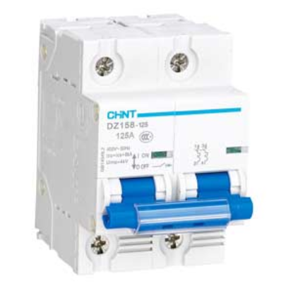 Ảnh của MCB 2 pha DZ158-125 2P 125A 6kA CHINT mới 100%, giá tốt