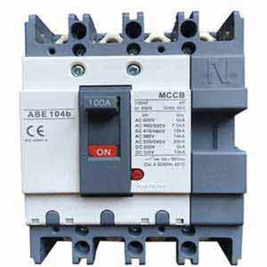 Ảnh của Aptomat khối (MCCB) LS ABE104b-100A 4P 10kA