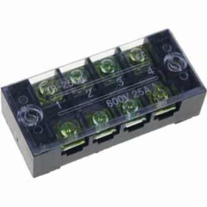 Ảnh của Cầu đấu điện Chint TB-2504, lắp đặt trên bề mặt, 4P, 25A