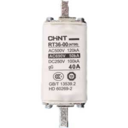 Ảnh của Cầu chì ống CHINT RT36-00 40A gG 