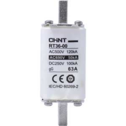 Ảnh của Cầu chì ống CHINT RT36-00 63A gG 