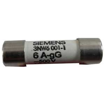 Ảnh của 3NW6001-1 cầu chì SIEMENS, 6A, 500VAC, 10x38 mm, mới
