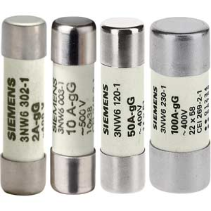 Ảnh của Cầu chì sứ hình trụ SIEMENS 3NW6220-1 