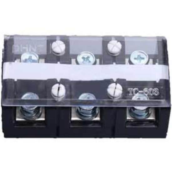 Ảnh của Cầu đấu điện CHINT TC-603 - gắn thanh ray DIN 35mm