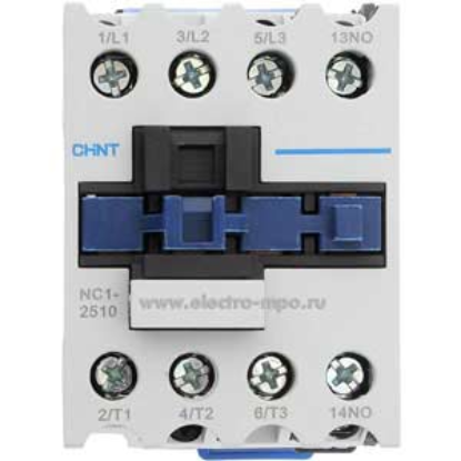 Ảnh của Công tắc tơ 3 pha CHINT NC1-2510 220VAC 25A 11kW 1NO