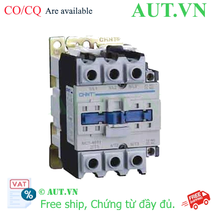 Ảnh của Công tắc tơ 3 pha CHINT NC1-4011 380VAC 40A 18.5kW 1NO+1NC
