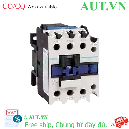 Ảnh của Công tắc tơ 3 pha CHINT NC1-3210Z 380VDC 32A 15kW 1NO
