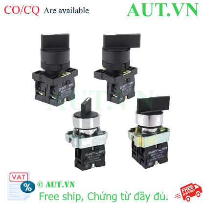 Ảnh của Chuyển mạch 3 vị trí tự giữ CHINT NP2-EJ35 D22 1NO+1NC