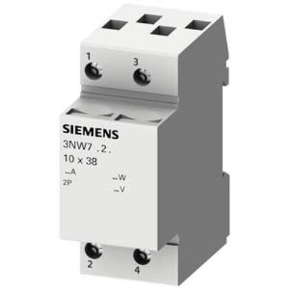 Ảnh của 3NW7024 - Giá đỡ cầu chì Siemens 2P, 32A, 600-690VAC