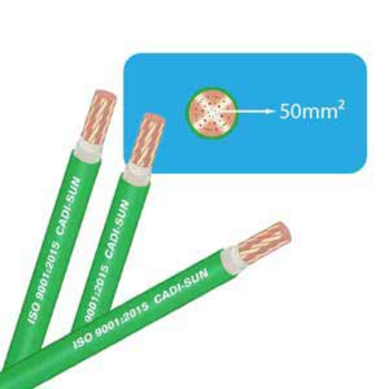 Ảnh của Dây cáp điện (Cu/PVC) CADISUN CV 1x50 (V-75)-G .