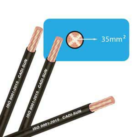 Ảnh của Dây cáp điện (Cu/PVC) CADISUN CV 1x35 (V-75)-B .