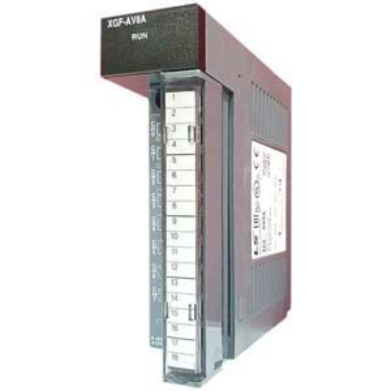 Ảnh của XGF-AV8A module PLC LS, 8 ngõ vào analog, 380mA, mới