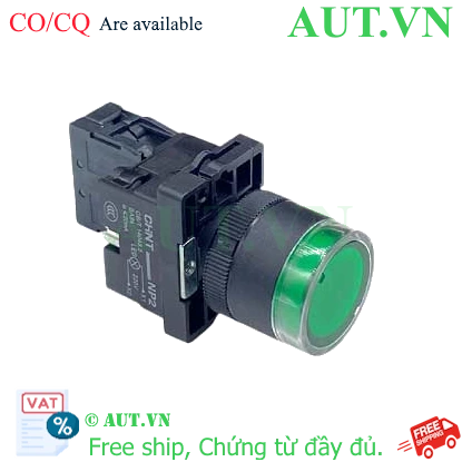 Ảnh của Nút nhấn có đèn loại nhấn nhả CHINT NP2-EW3362 230V LED 
