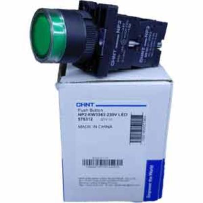 Ảnh của Nút nhấn có đèn NP2-EW3363 230V LED CHINT, có hàng