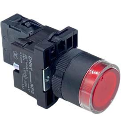 Ảnh của Công tắc tròn nhấn nhả NP2-EW3464 230V LED CHINT