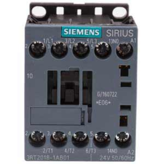 Ảnh của 3RT2018-1AB01 contactor SIEMENS, 3 pha, 3NO, 24VAC