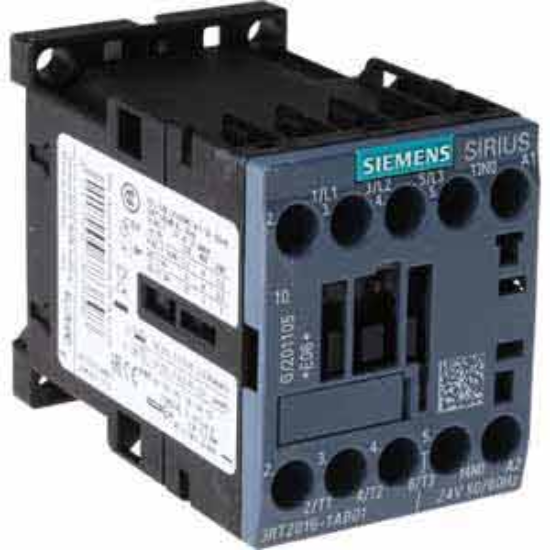 Ảnh của 3RT2016-1AB01 - Khởi động từ 3 pha Siemens 9A, 3NO, 24VDC