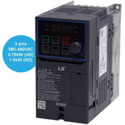 Ảnh của Biến tần LS LSLV0008G100C-4EONN, 3 pha, 380-480V, 0.75kW