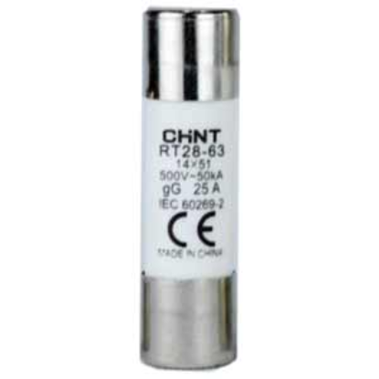 Ảnh của Cầu chì hình ống CHINT RT28-63 25A gG/gL 
