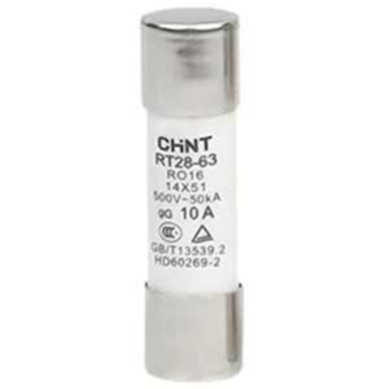 Ảnh của Cầu chì hình ống CHINT RT28-63 10A gG/gL 