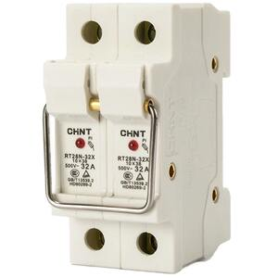 Ảnh của Đế cầu chì dạng hình trụ CHINT BASE RT28N-32X 2P 