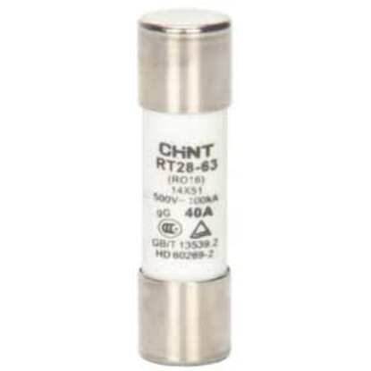 Ảnh của Cầu chì hình ống CHINT RT28-63 40A gG/gL 