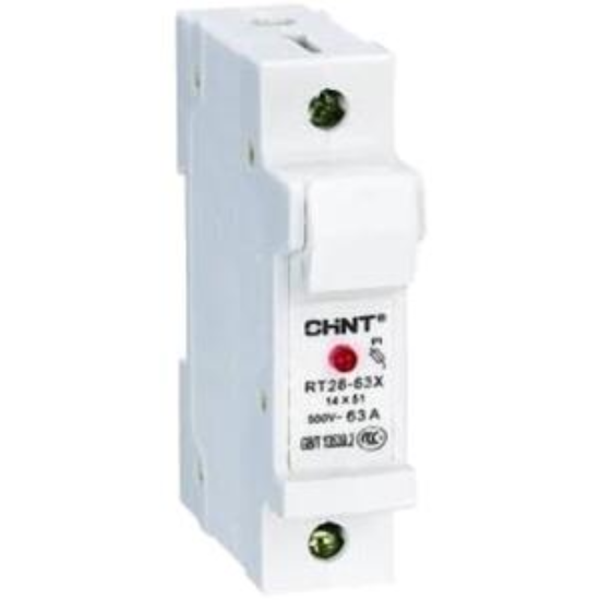 Ảnh của Đế cầu chì dạng hình trụ CHINT BASE RT28-63X 1P 