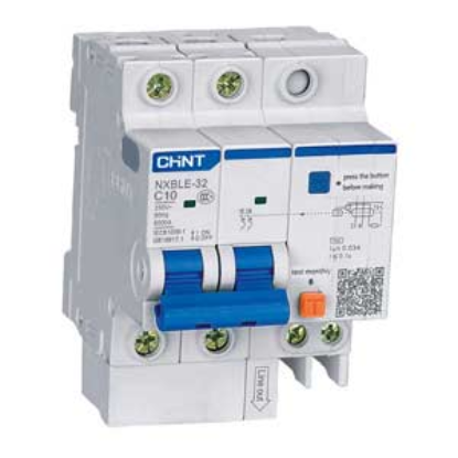 Ảnh của Át chống dòng rò CHINT NXBLE-32 2P C10 30mA 6kA 