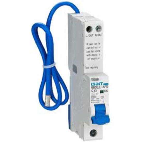 Ảnh của Áp tô mát chống giật CHINT NB3LE-AFD 1P+N C13 A type 30mA 