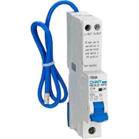 Ảnh của Áp tô mát chống giật CHINT NB3LE-AFD 1P+N C16 A type 30mA 