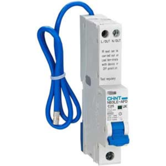Ảnh của Áp tô mát chống giật CHINT NB3LE-AFD 1P+N C25 A type 30mA 