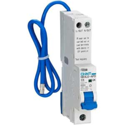 Ảnh của Áp tô mát chống giật CHINT NB3LE-AFD 1P+N C6 A type 30mA 