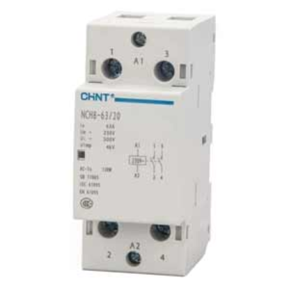 Ảnh của Contactor NCH8-63/20 220/230V CHINT, 2P, chất lượng cao