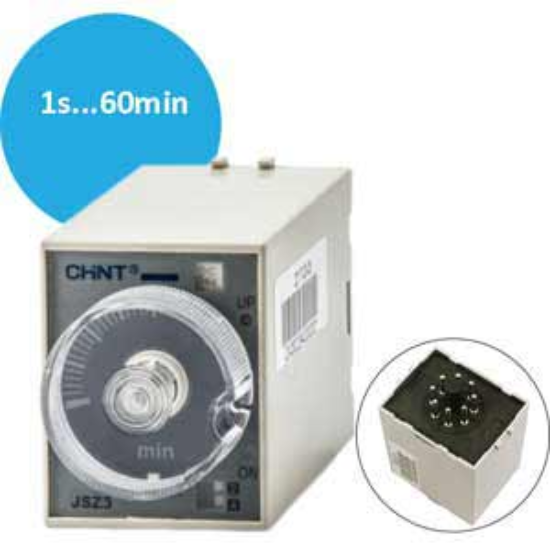 Ảnh của Rơ le thời gian CHINT JSZ3C-D DC24V 
