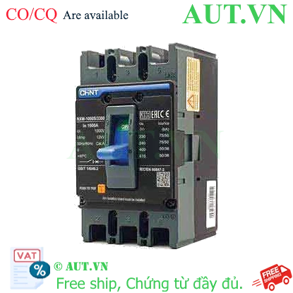 Ảnh của Aptomat 3 pha NXM-1000S/3300 1000A Chint - 3P, 1000A, 50kA