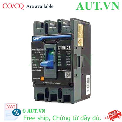 Ảnh của Cầu dao tự động NXM-250S/3300 225A Chint - 3P, 225A, 36kA