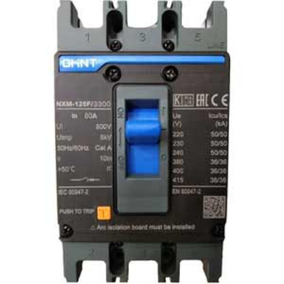 Ảnh của MCCB CHINT NXM-125F/3300 80A - 3P, 80A, 36kA, 380-415VAC