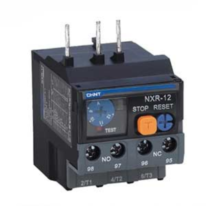 Ảnh của Rơ le nhiệt bảo vệ quá tải và mất pha động cơ AC CHINT NXR-12 1-1.6A 