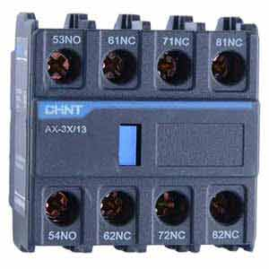 Ảnh của Tiếp điểm phụ cho công tắc tơ dòng NXC CHINT AX-3X/13 
