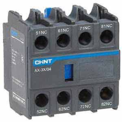 Ảnh của Tiếp điểm phụ cho công tắc tơ dòng NXC CHINT AX-3X/04 