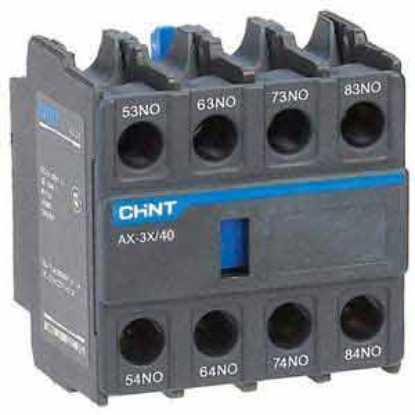 Ảnh của Tiếp điểm phụ cho công tắc tơ dòng NXC CHINT AX-3X/40 