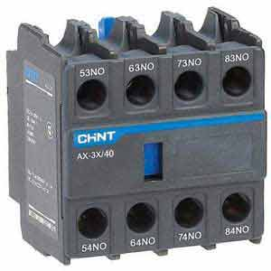 Ảnh của Tiếp điểm phụ cho công tắc tơ dòng NXC CHINT AX-3X/40 