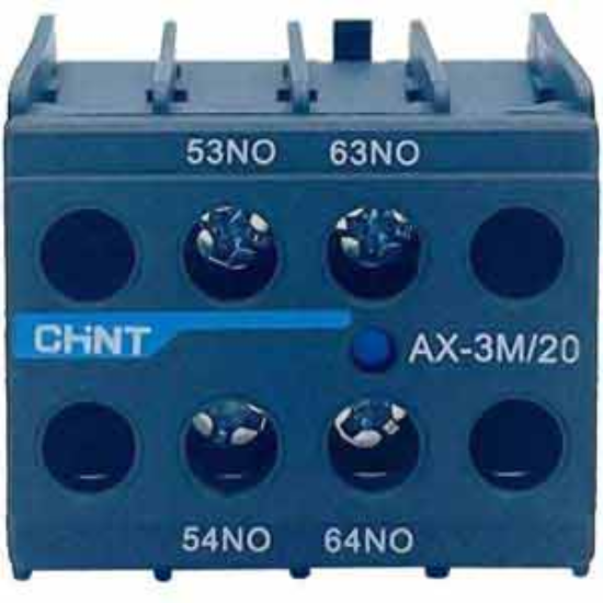 Ảnh của Tiếp điểm phụ cho công tắc tơ dòng NXC CHINT AX-3M/20 