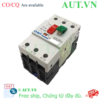 Ảnh của CB bảo vệ động cơ NS2-80B 56A-80A Chint - 3P, 25-40A, 50kA