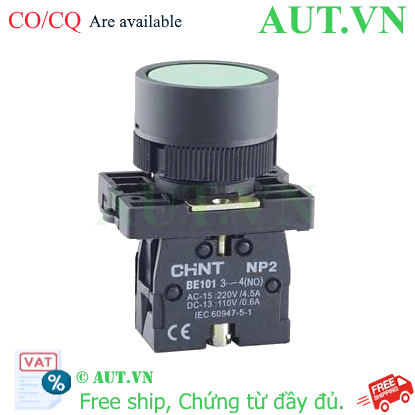 Ảnh của Nút nhấn nhả không đèn CHINT NP2-EA32 