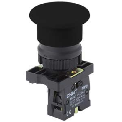 Ảnh của Nút nhấn nhả đầu nấm không đèn CHINT NP2-EC23 