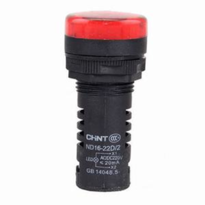 Ảnh của Đèn báo CHINT ND16-22D/2 220V RED phi 22