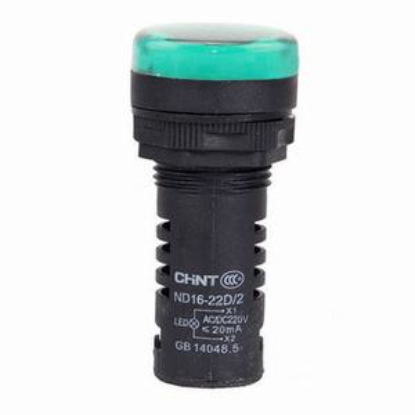 Ảnh của Đèn báo CHINT ND16-22D/2 220V GRN phi 22